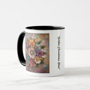 "Holiday Flower Fusion" Mug