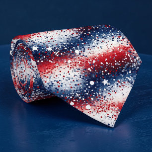 Holiday - Fourth of July Patriotic Necktie