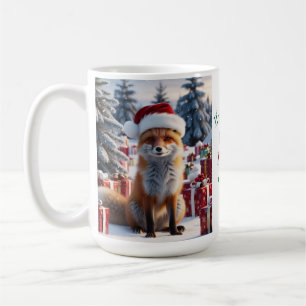 Holiday Fox Coffee Mug