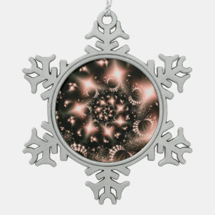 Holiday Fractal Snowflake Ornament