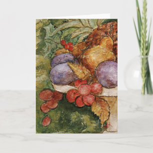 HOLIDAY FRUIT CARD