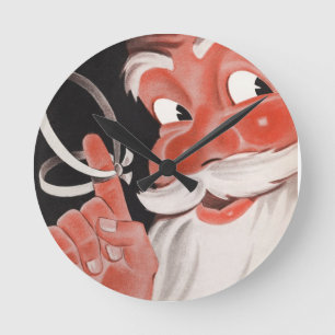 Holiday Fun   Watch Round Clock