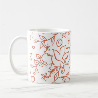 Holiday Garden Design Coffee Mug