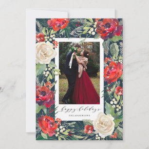 Holiday Garden Photo Card
