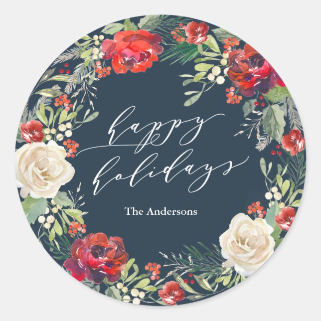 Holiday Garden Sticker (Front)
