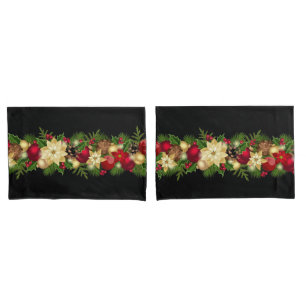 Holiday Garland Pillowcase Set