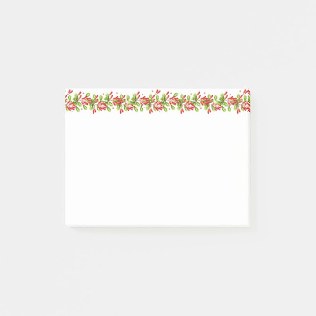 Holiday Garland  Post-it Notes (Front)