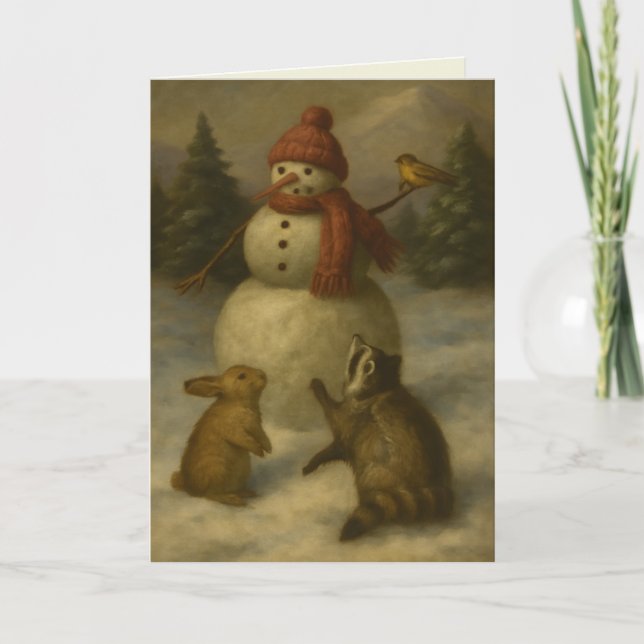 "Holiday Gathering" - By Blake Mauney Holiday Card (Front)