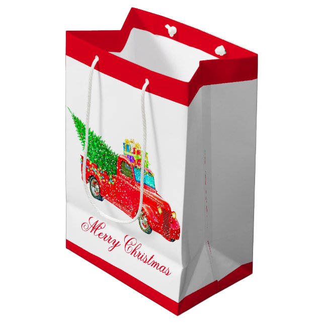 Holiday Gift Bag (Front Angled)