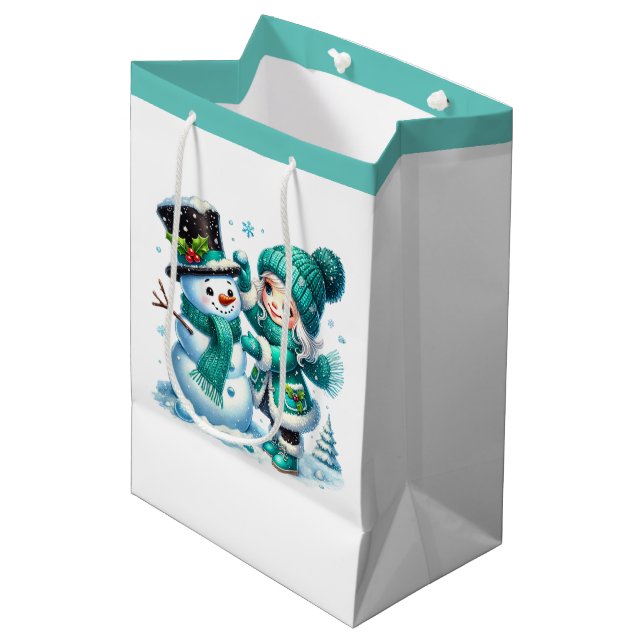 Holiday Gift Bag (Front Angled)