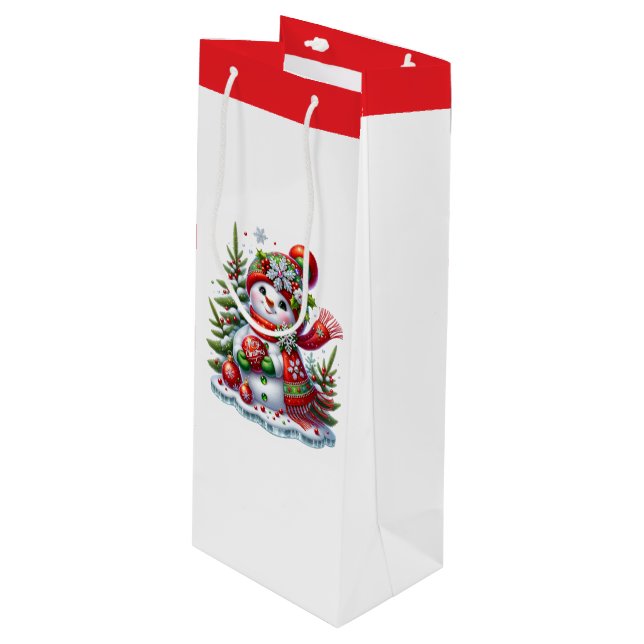 Holiday Gift Bag (Front Angled)
