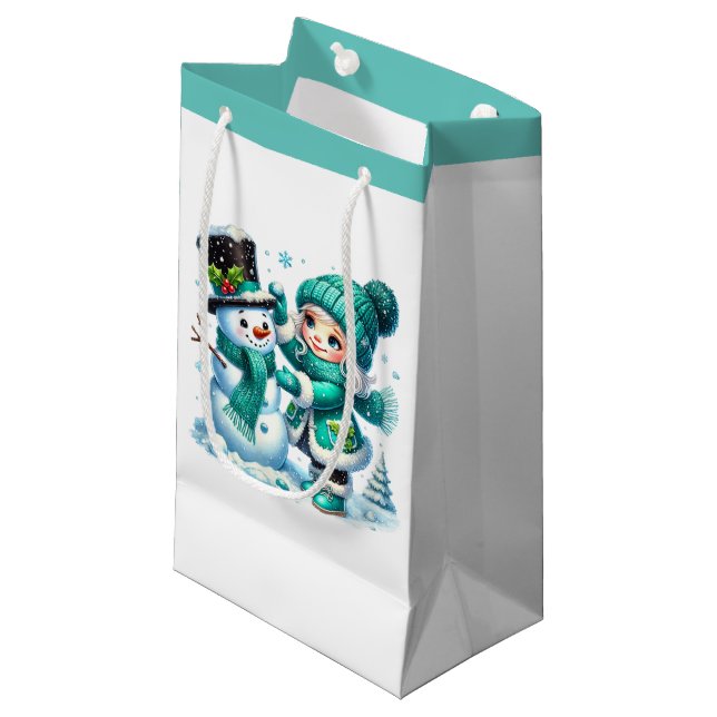 Holiday Gift Bag (Front Angled)