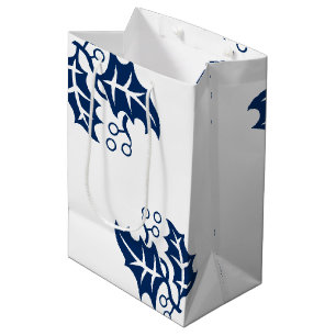 Holiday Gift Bag-Holly Medium Gift Bag