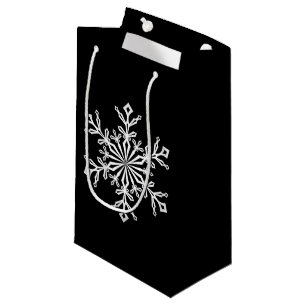 Holiday Gift Bag-Snowflake Small Gift Bag