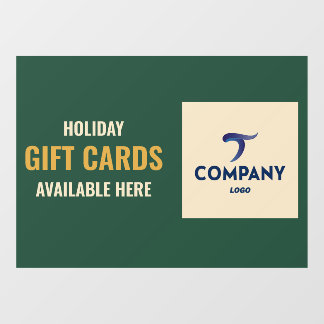 Holiday Gift Cards Available Company Logo