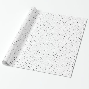 HOLIDAY GIFT festive random spot splat pattern Wrapping Paper