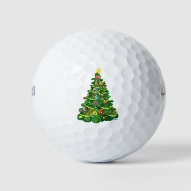 Holiday Gift Golf Balls (Front)
