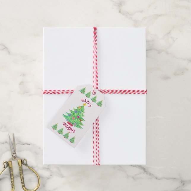 Holiday Gift Tag (With Twine)