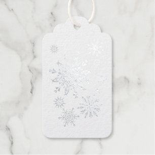 Holiday Gift Tag-Silver Foil Gift Tags