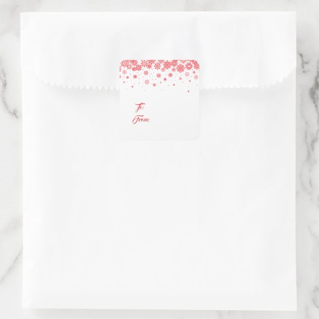 Holiday Gift Tag Stickers (Bag)