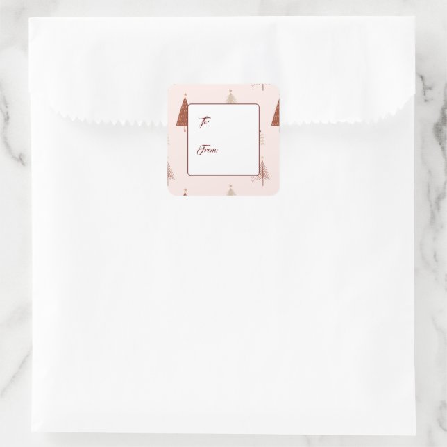 Holiday Gift Tag Stickers (Bag)