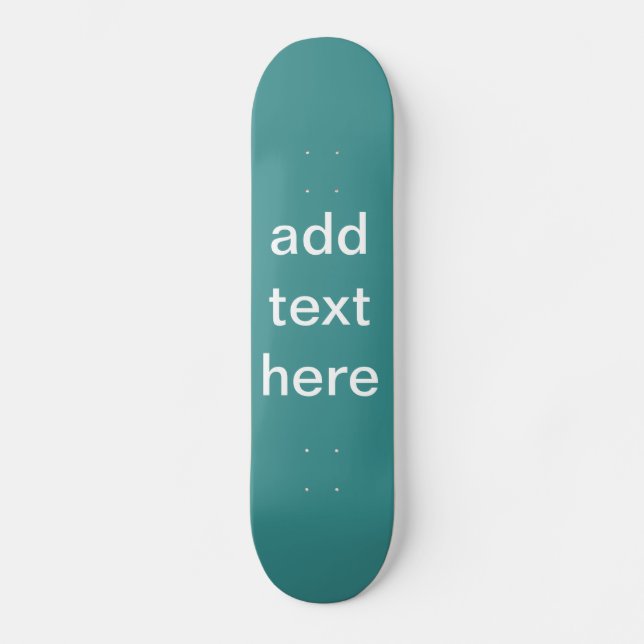 Holiday Gifts Create Your Own Skateboard (Front)