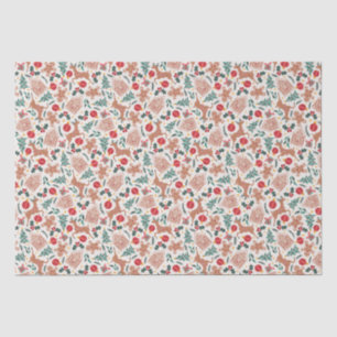 Holiday Gingerbread, Reindeer, & Christmas Tree Tissue Paper