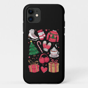 Holiday Girls Cute Costume Funny Christmas Case-Mate iPhone Case