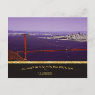 Holiday Golden Gate Bridge & San Francisco skyline