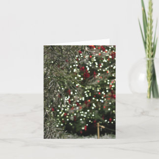 Holiday Greenery Card