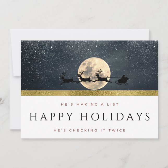 Holiday Greeting Card (Front)