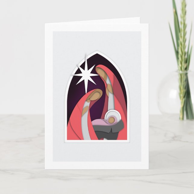 Holiday Greeting Card - Nativity (Front)
