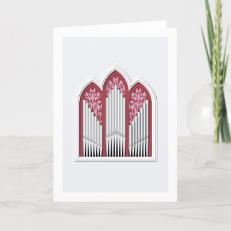 Holiday Greeting Card - Organ