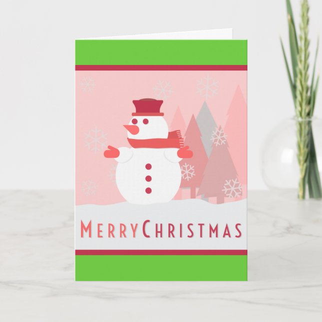 Holiday greetings card (Front)