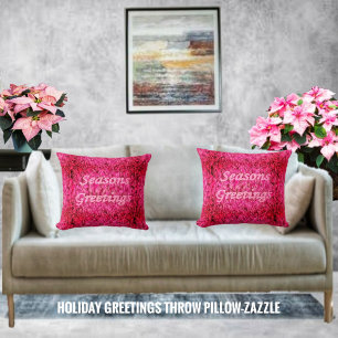 Holiday Greetings Cushion