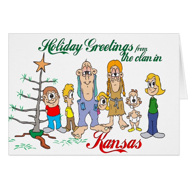 Holiday Greetings from Kansas (Front Horizontal)