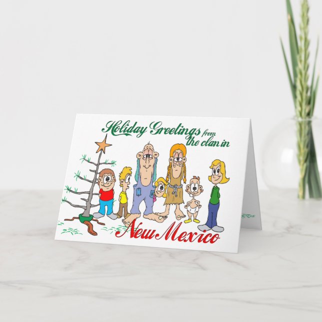Holiday Greetings from New Mexico Card (Front)