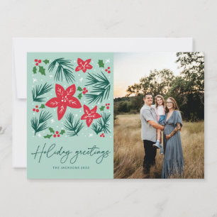 Holiday Greetings Merry Christmas Design