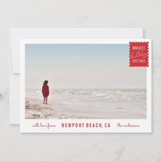 Holiday Greetings Photo Card