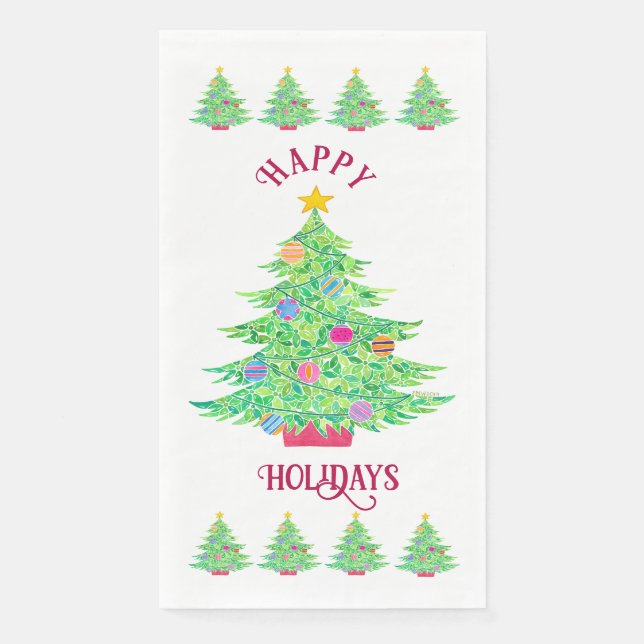 Holiday Guest Towels Napkin (Front)