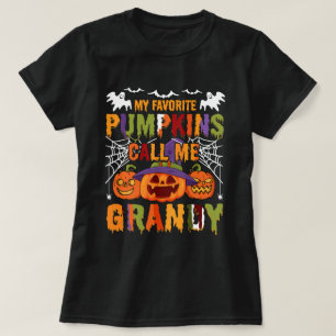 Holiday Halloween: My Favourite Pumpkins Call Me T-Shirt