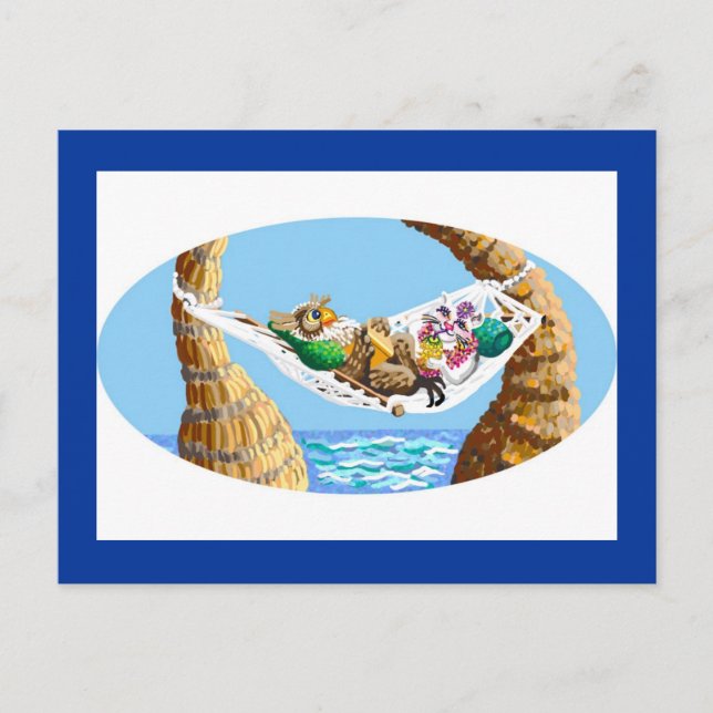 holiday hammock postcard (Front)