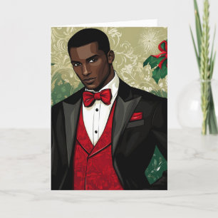 HOLIDAY HANDSOME #1 NOTE CARD