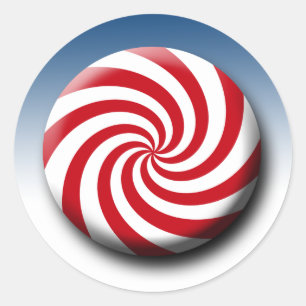 Holiday Hard Candy Christmas Card Stickers