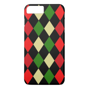 Holiday Harlequin Geometric Pattern Case-Mate iPhone Case