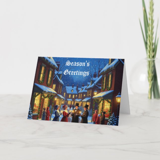🎄 Holiday Harmony – Christmas Greeting Card (Front)