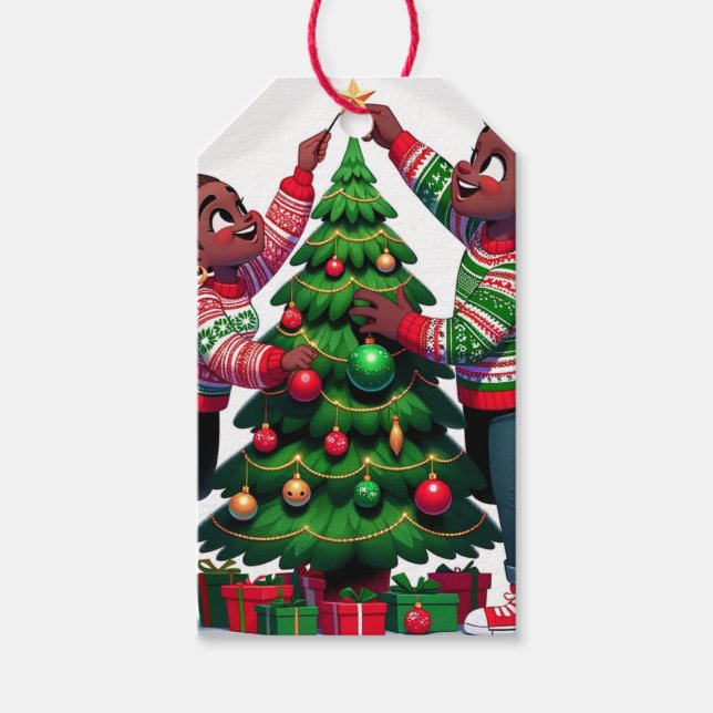 Holiday Harmony Gift Tags (Front)