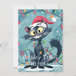 Holiday Hijinks Cat Edition Card