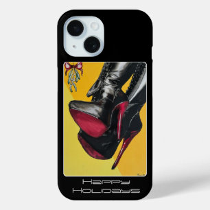'Holiday Hijinks, the Taste was Sour' Painting on iPhone 15 Case
