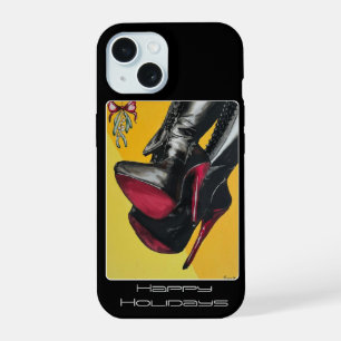 'Holiday Hijinks, the Taste was Sour' Painting on iPhone 15 Case